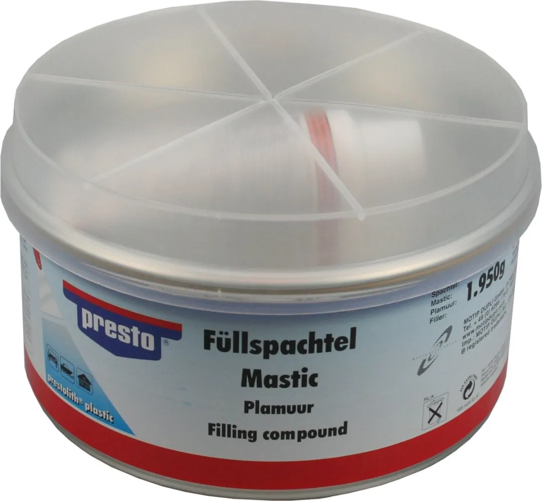 Presto Polyesterplamuur 2kg