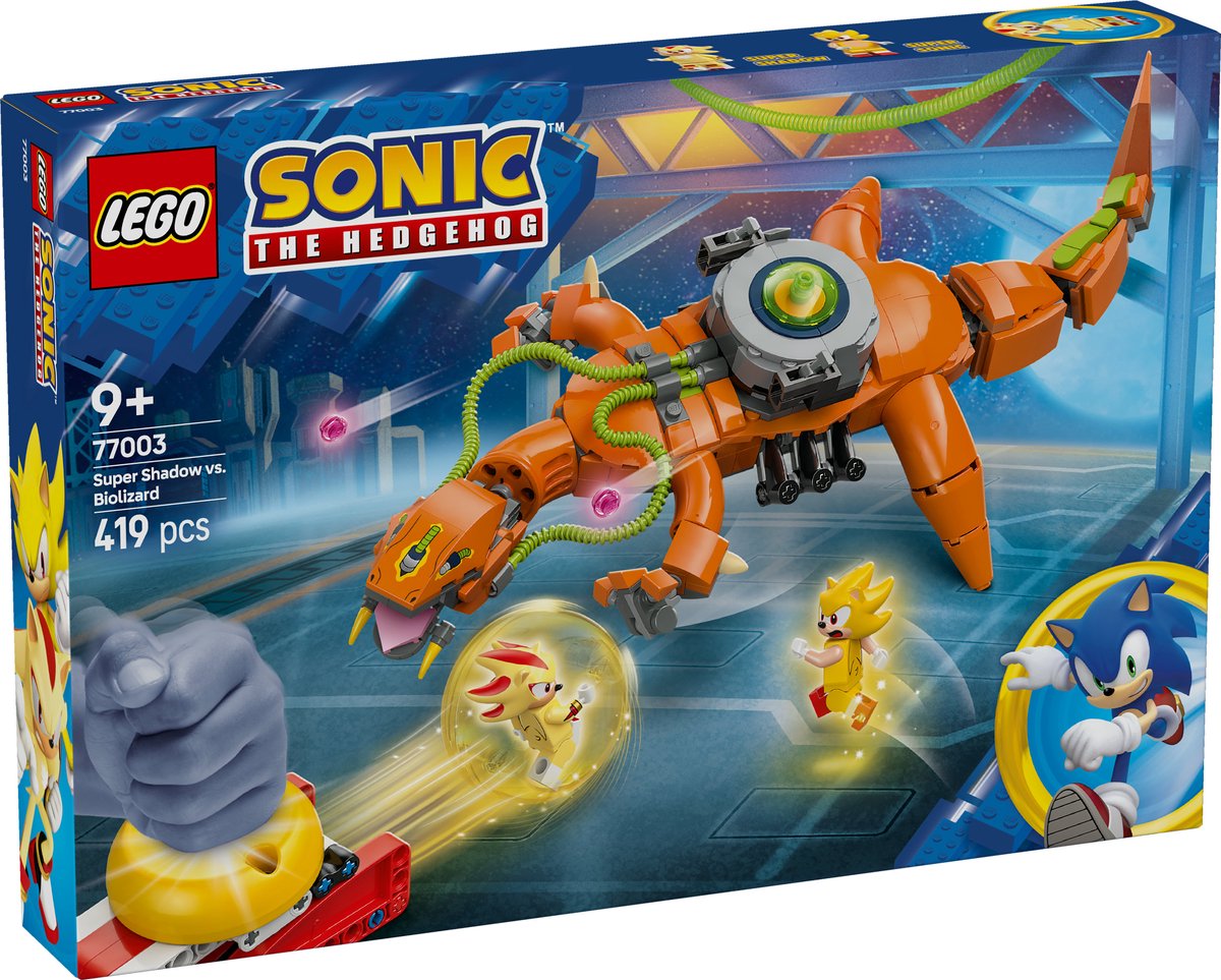 LEGO Sonic the Hedgehog Super Shadow vs. Biolizard Set - 77003