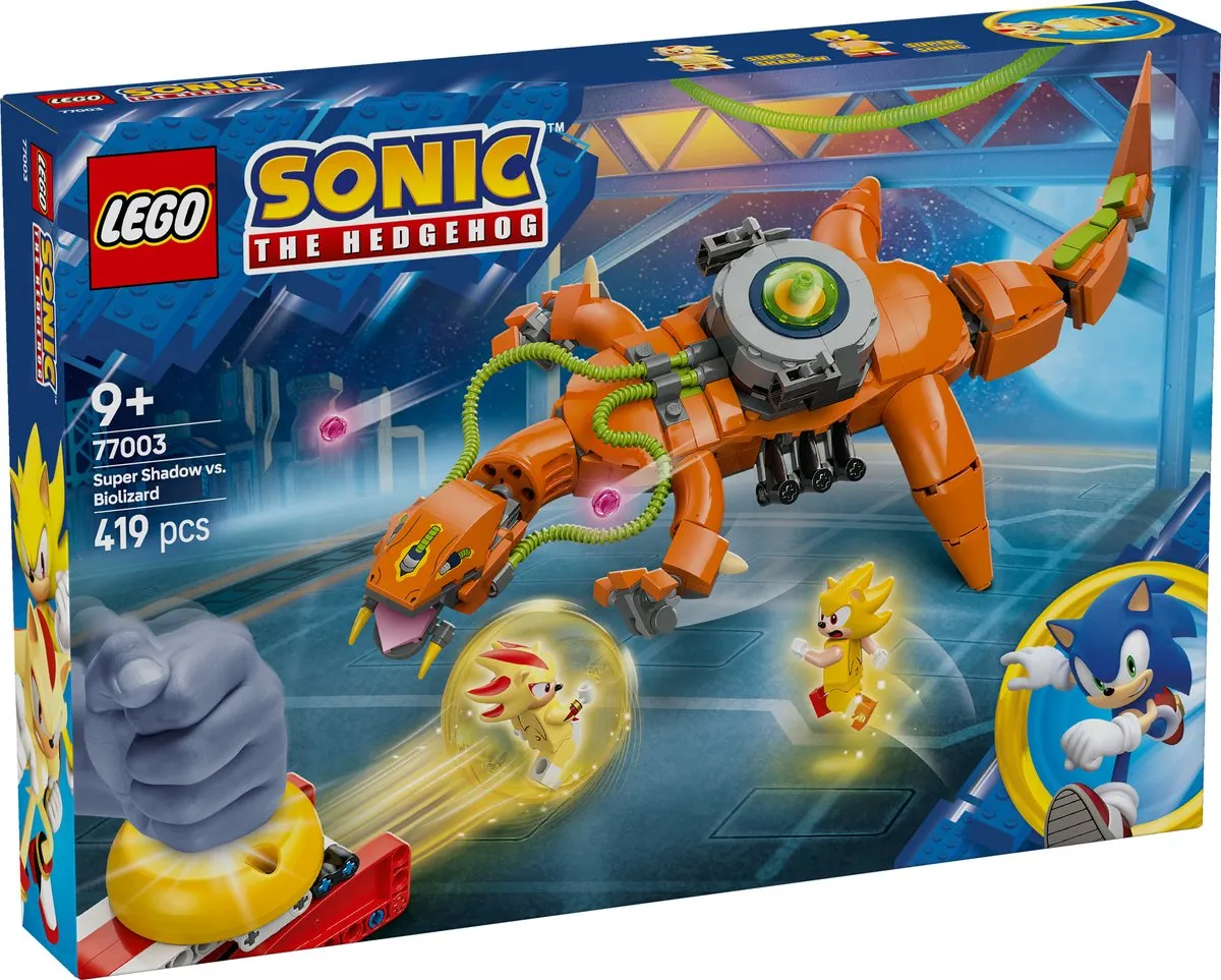 LEGO Sonic the Hedgehog Super Shadow vs. Biolizard 77003 - 419 Stukken