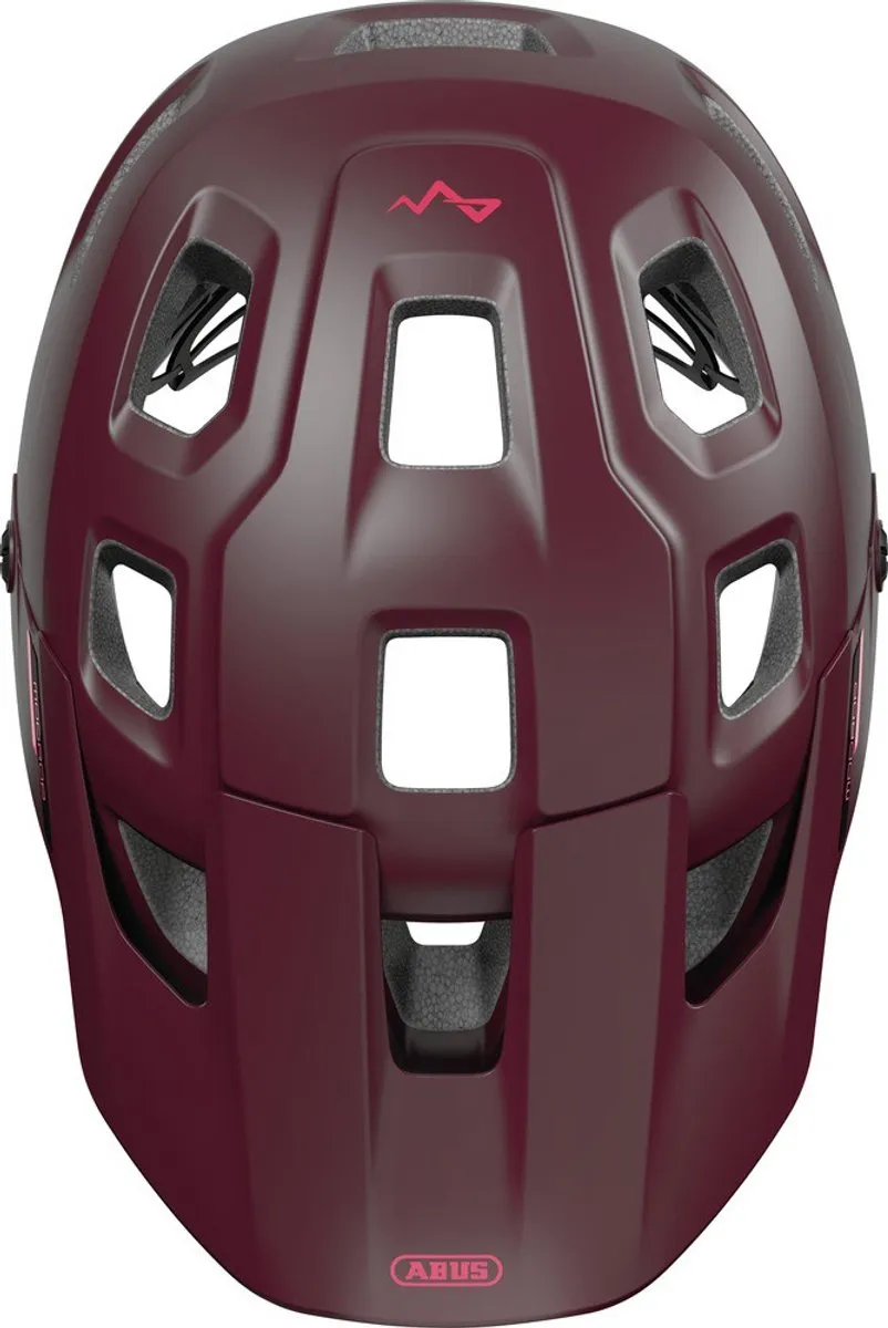 ABUS MODROP 68077 Mountainbikehelm - L - Wildberry Red