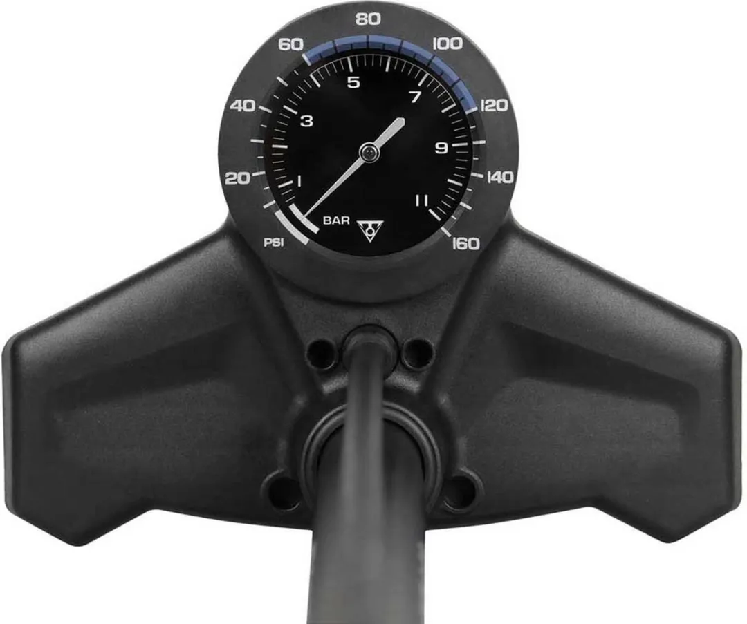 Topeak Joeblow Roadie Ex Vloerpomp 160 PSI - Zilver