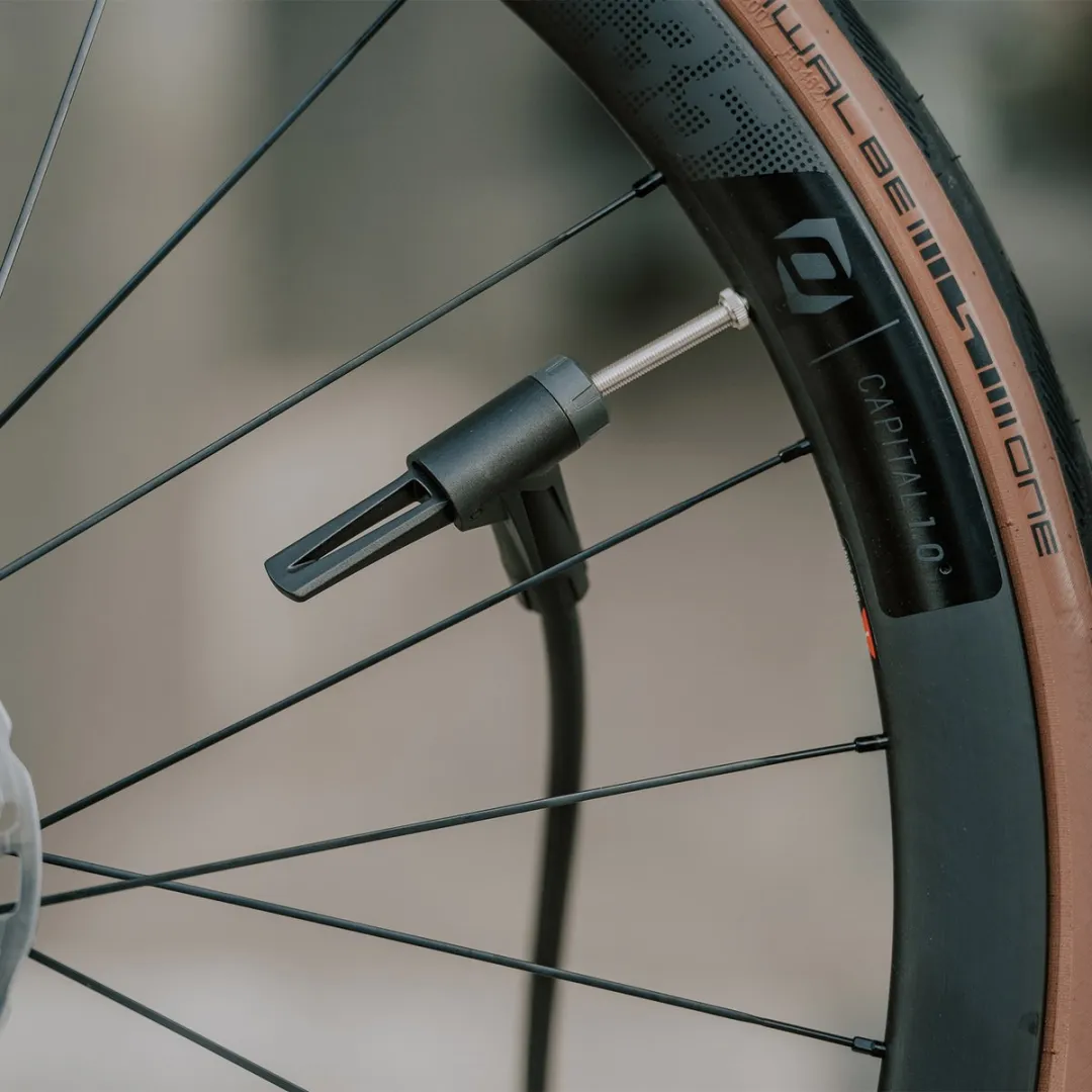 Topeak Joeblow Roadie Ex Vloerpomp 160 PSI - Zilver