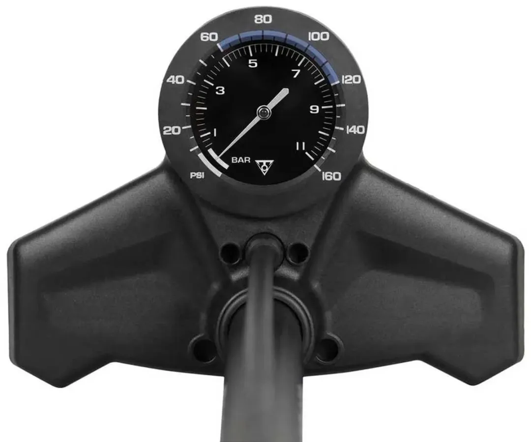 Topeak Joeblow Roadie Ex Vloerpomp 160 PSI - Zilver