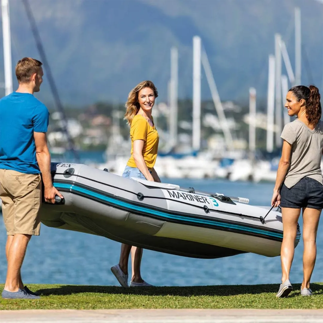 Intex Mariner 3 Bootset - 3 Personen - Grijs
