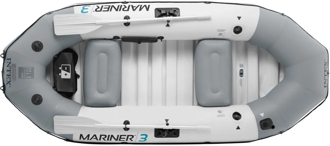 Intex Mariner 3 Bootset - 3 Personen - Grijs - afbeelding 6 van 6