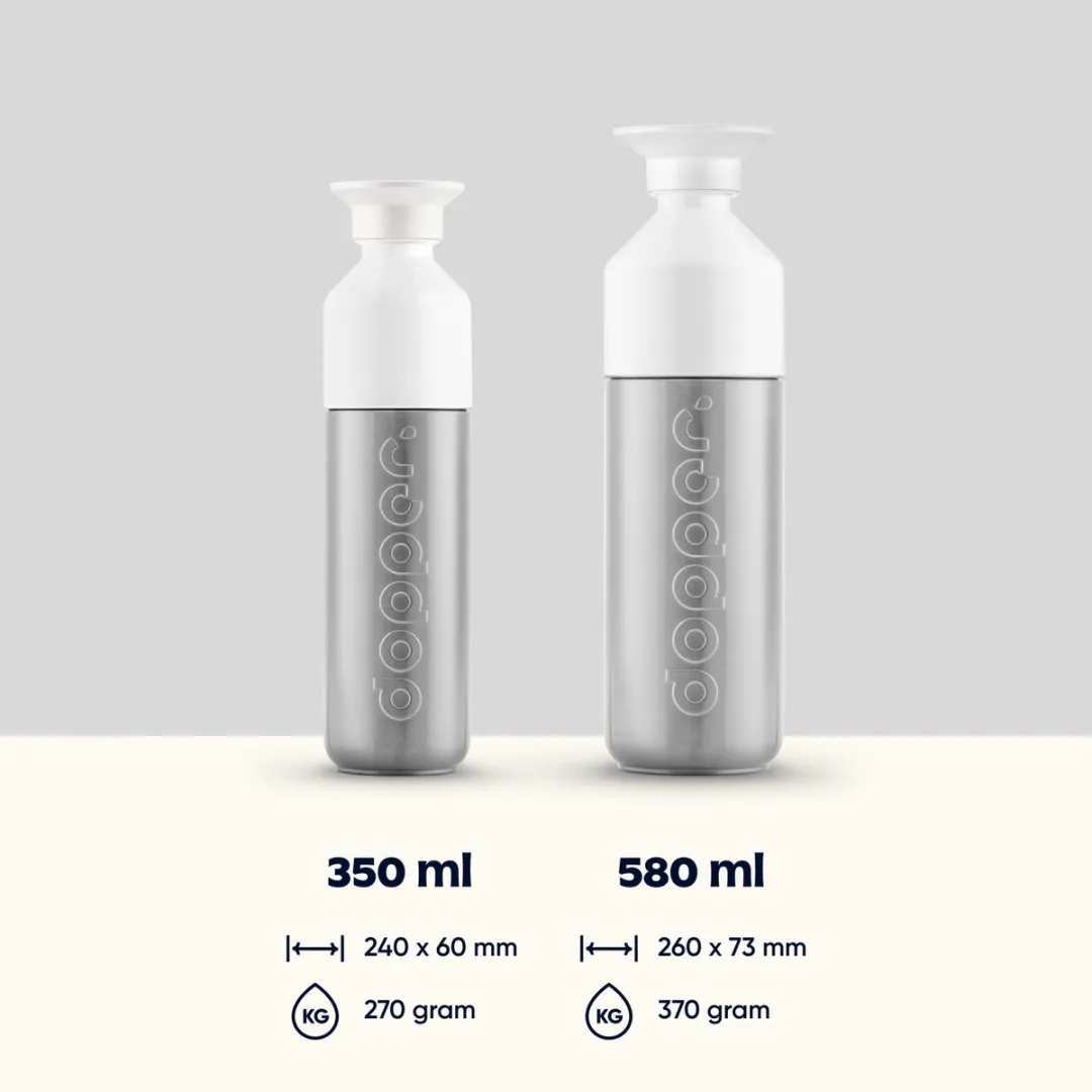 Dopper Insulated 7160 Drinkfles 580ml - Zilver