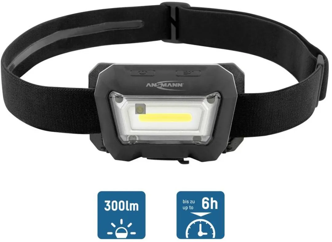 Ansmann HD280RS Profi Hoofdlamp - 300 Lumen - 6,5 uur - afbeelding 6 van 6