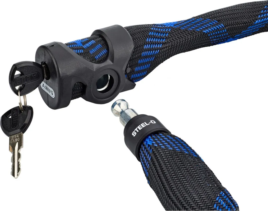 ABUS Ivera Steel-O-Flex7200/110 Pantserkabel - Zwart