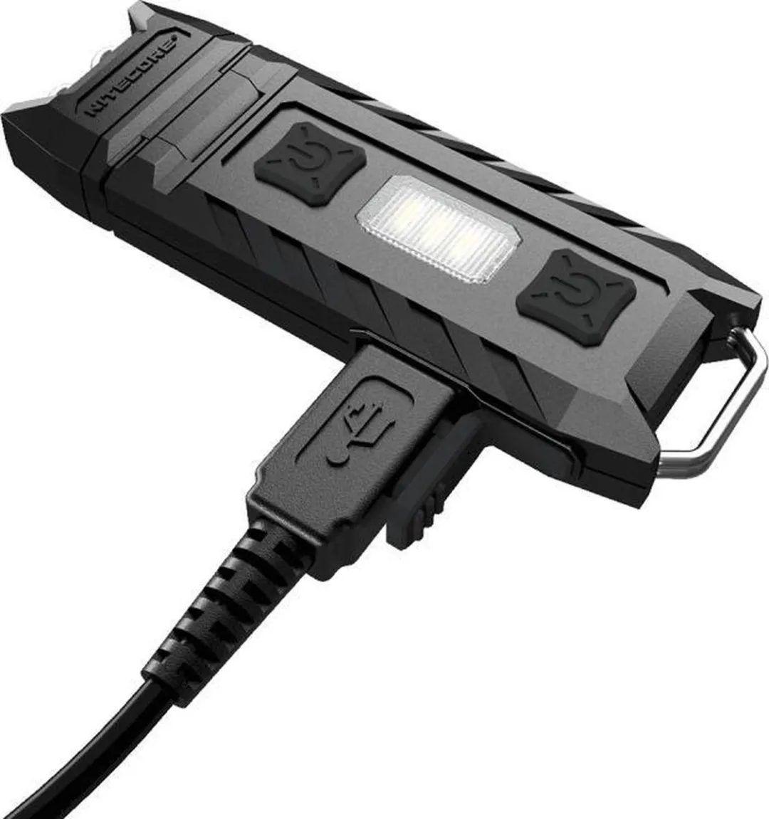 Nitecore Thumb Sleutelhangerlamp - Oplaadbaar - Zwart
