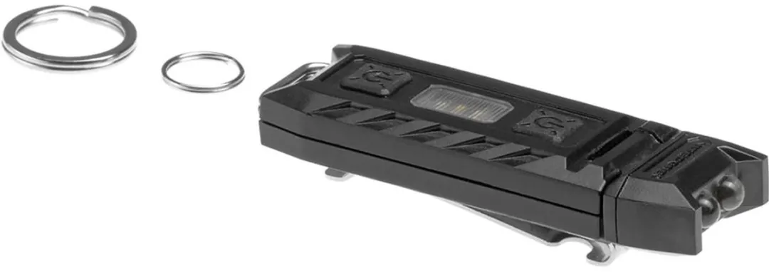 Nitecore Thumb Sleutelhangerlamp - Oplaadbaar - Zwart