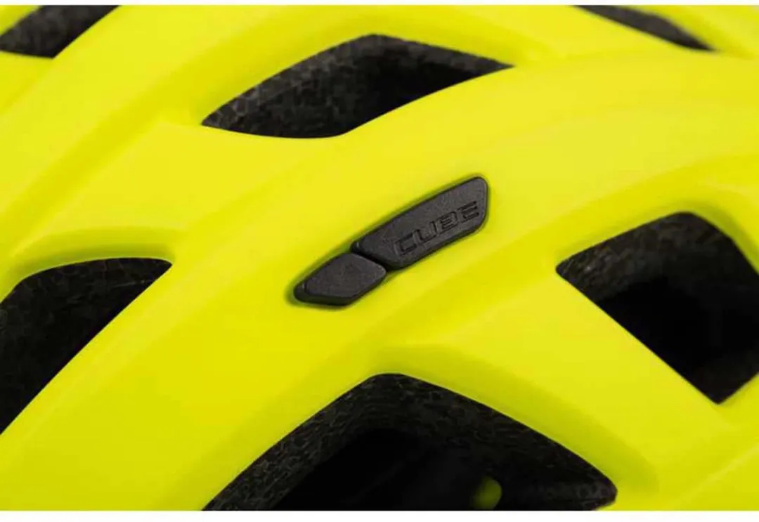 Cube Road Race Helm - 24 Ventilatiegaten - 49-55cm - Geel