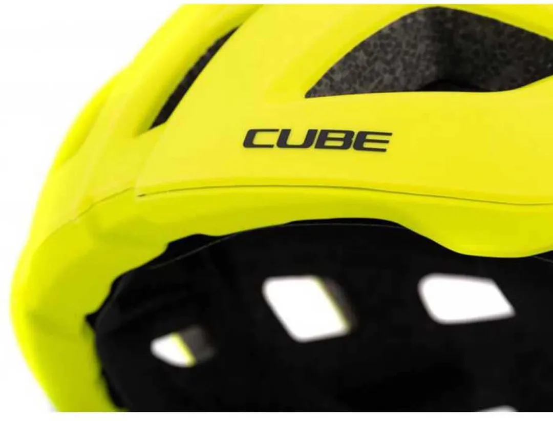 Cube Road Race Helm - 24 Ventilatiegaten - 49-55cm - Geel
