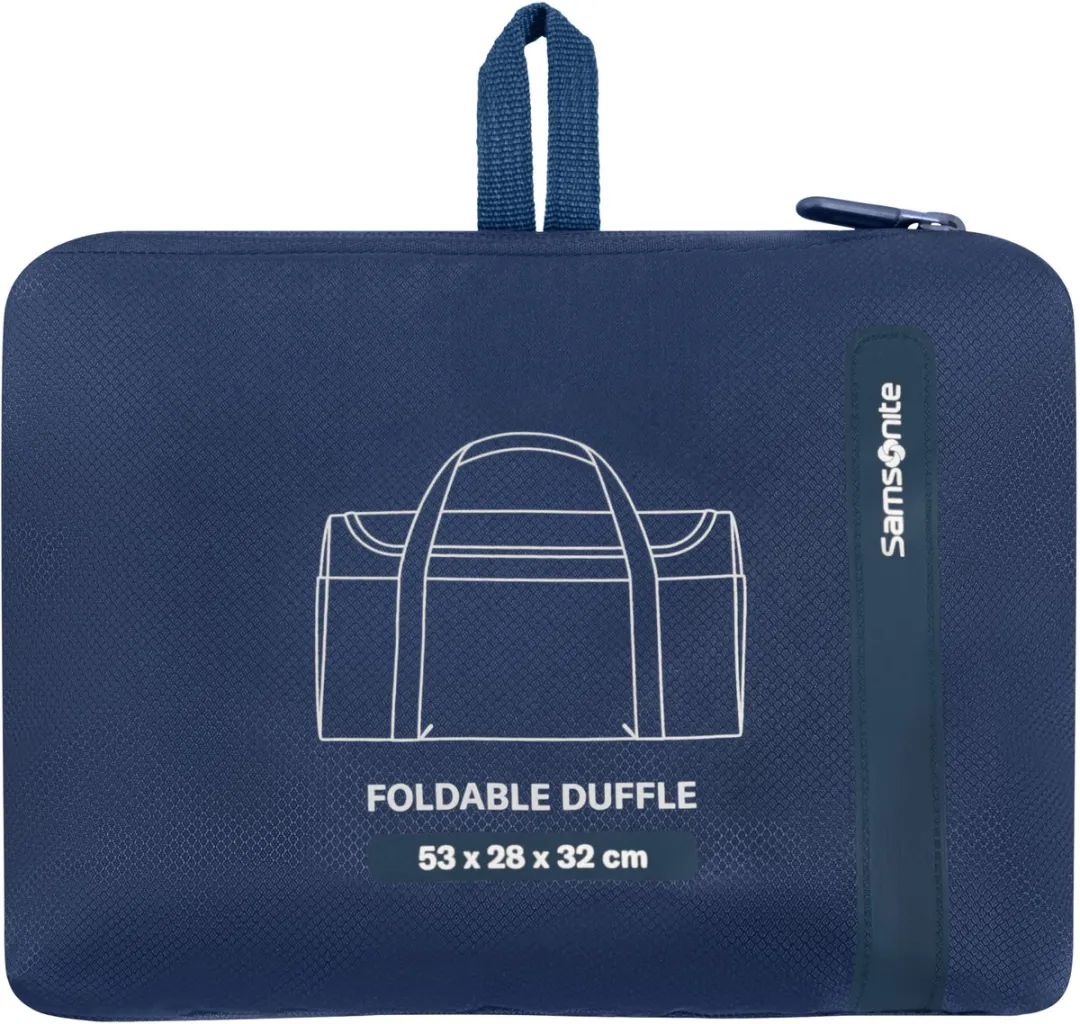Samsonite Foldable Duffle M 5400520336446 - 2L - Middernachtblauw