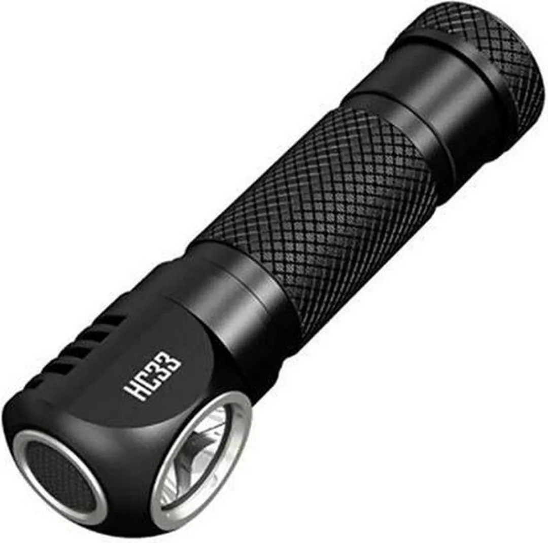 NiteCore hoofdlamp HC33 1800 lumen CREE XHP35 HD LED  - Zwart
