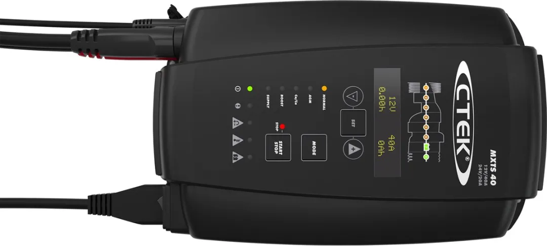 CTEK MXTS 40 Loodzuuraccuoplader 12V/24V