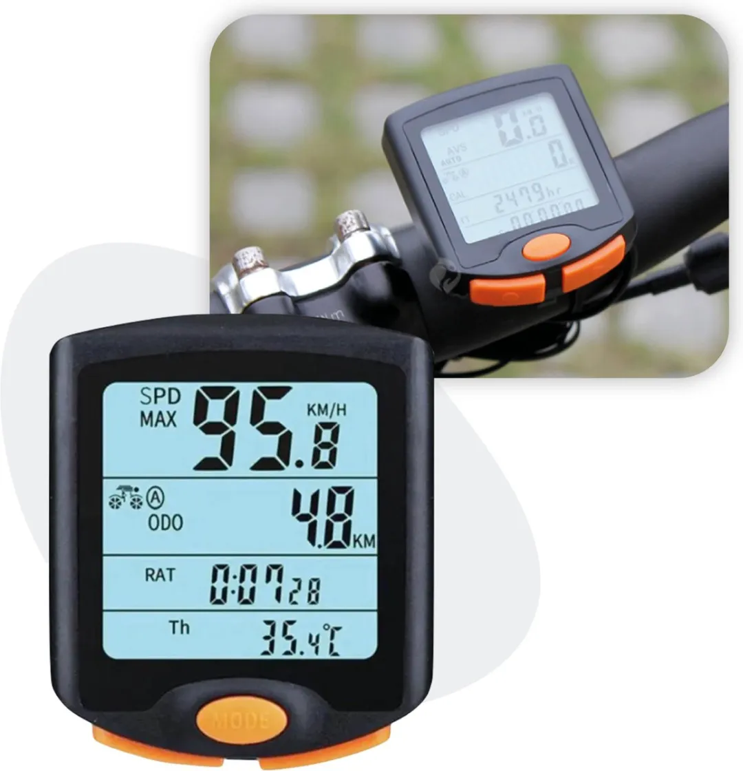 Voltano Draadloze Fietscomputer