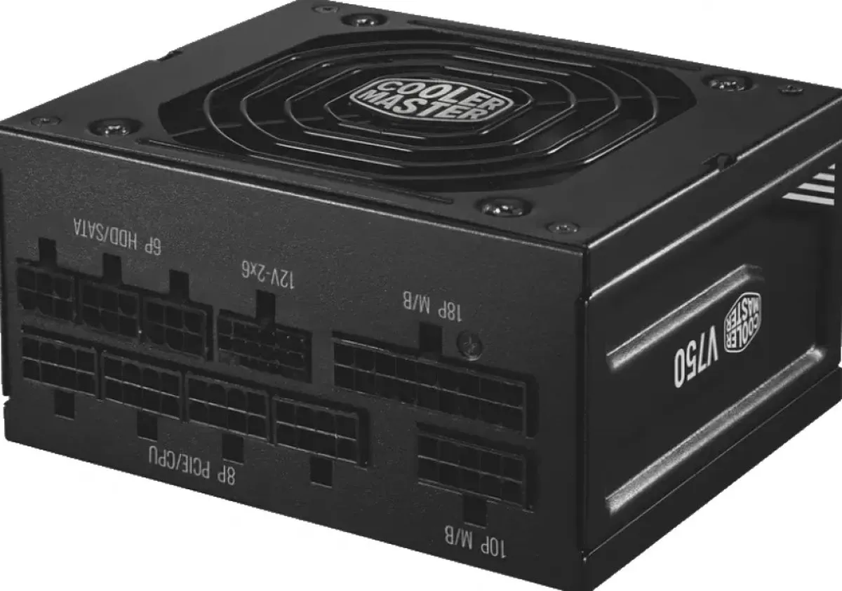 Cooler Master V SFX Gold 750 MPY-7501-SFHAGV-3EEU Voeding - 750W Modulair - Zwart