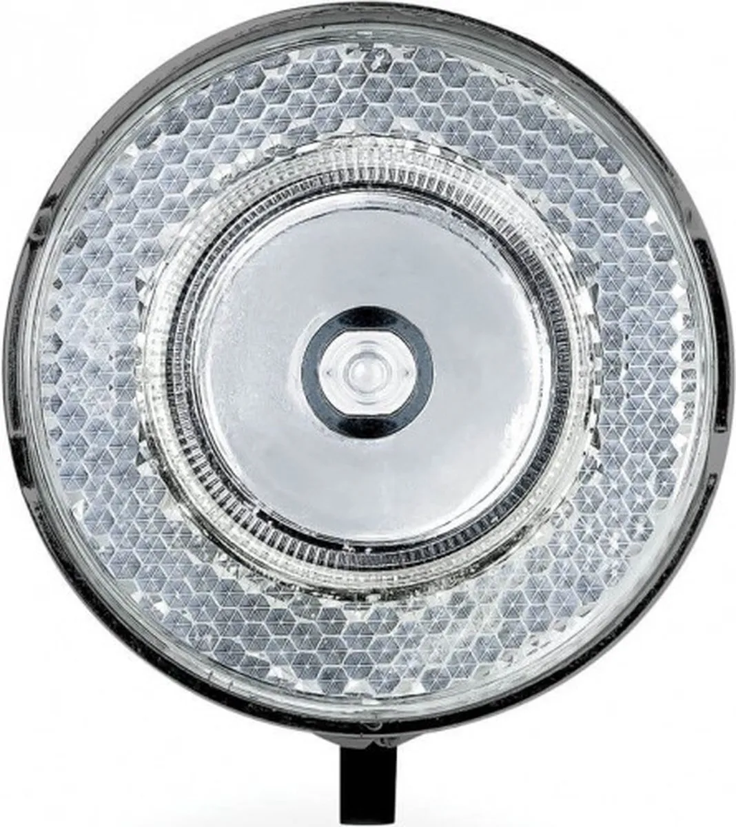 AXA 706 Fietsverlichting Voorlicht 15 Lux - Dark Chrome