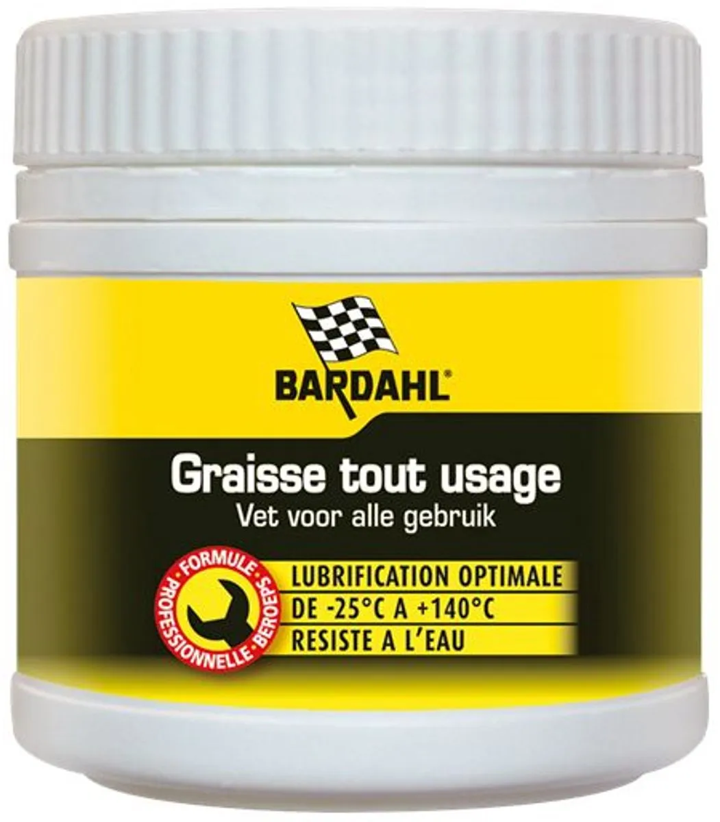 Bardahl Universeel Lithium Vet 500ml - Wit