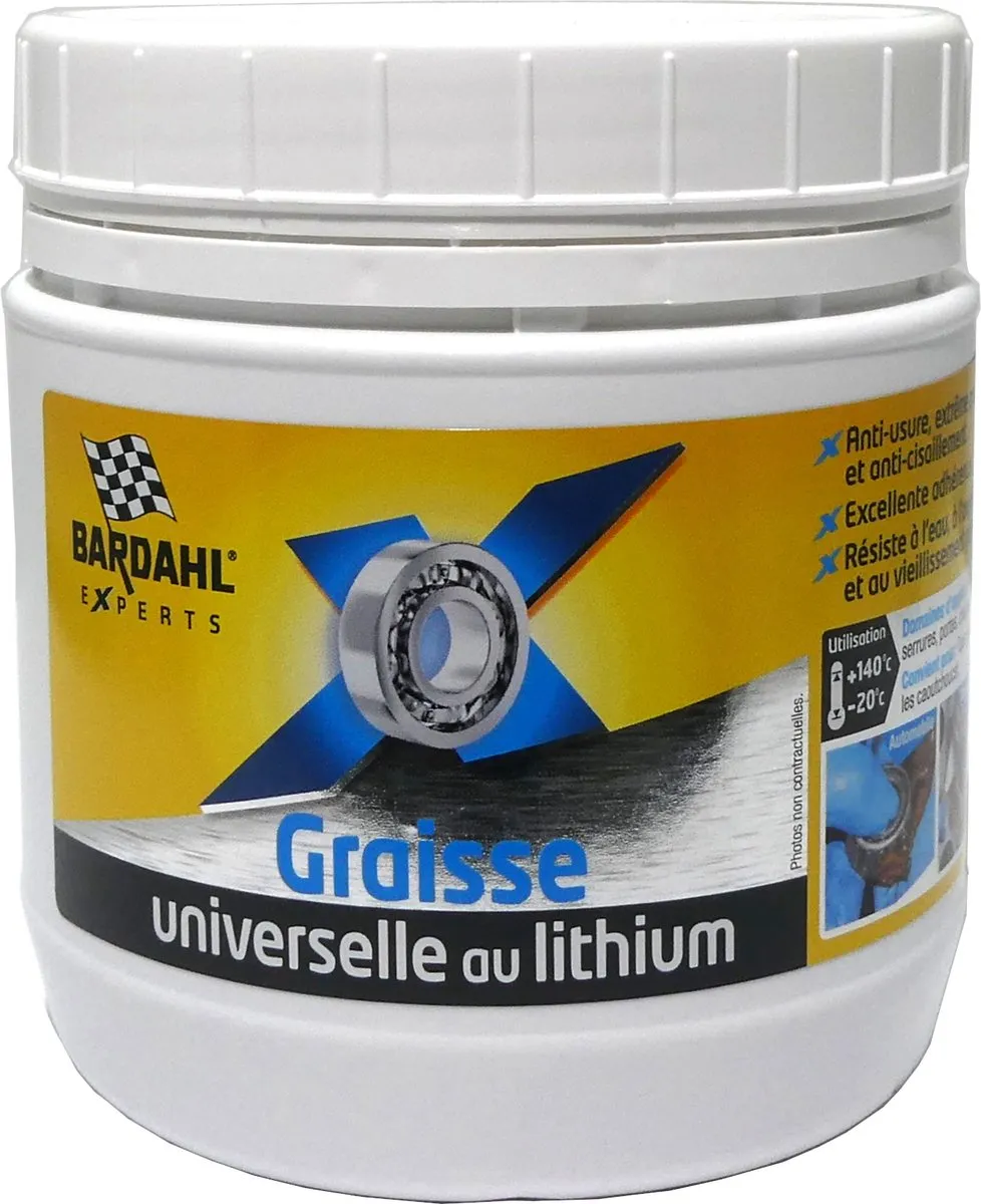 Bardahl Universeel Lithium Vet 500ml