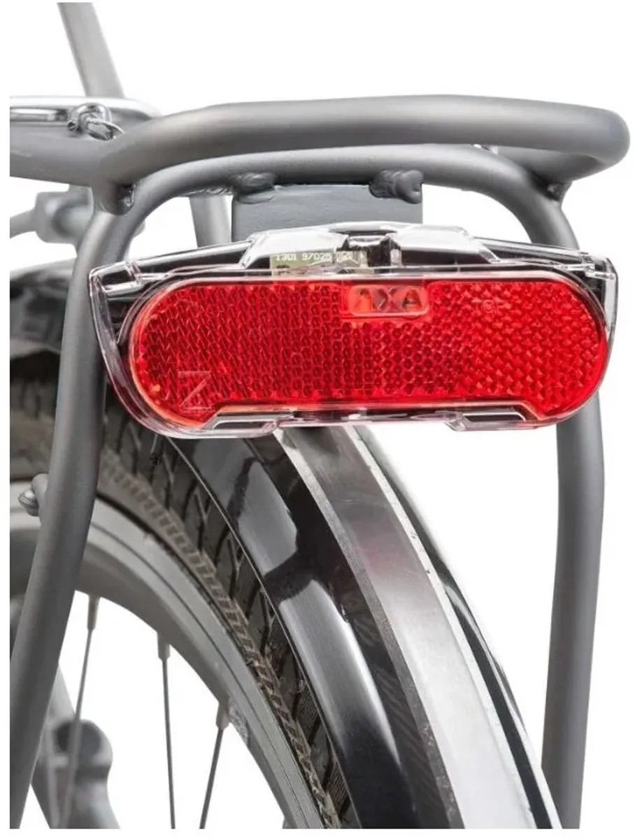Axa Slim Steady 80mm Achterlicht - Rood/Transparant
