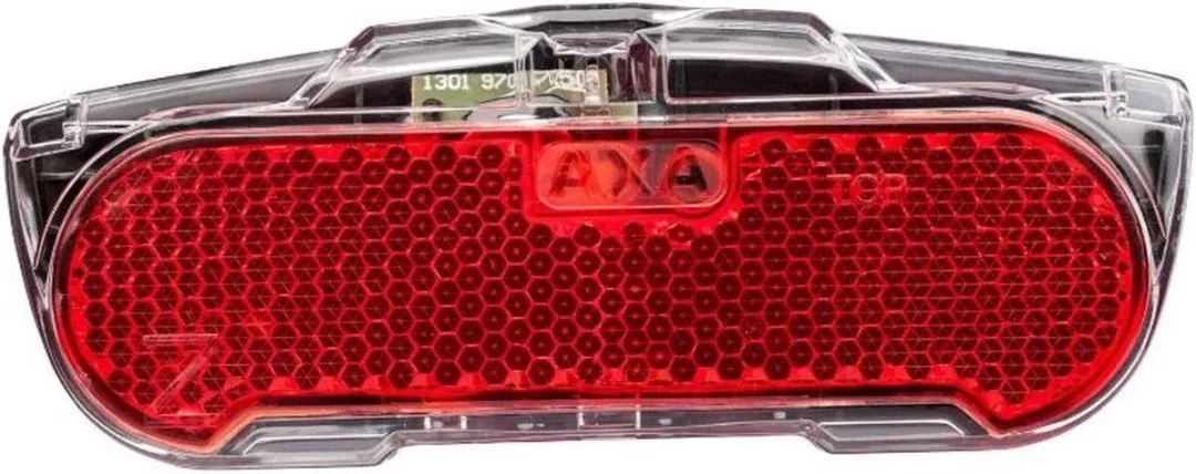 Axa Slim Steady 80mm Achterlicht - Rood/Transparant