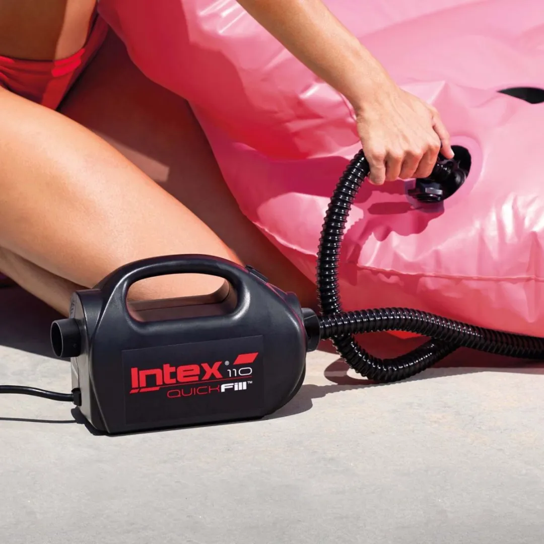 Intex 230V Quick-Fill Hoogdruk Elektrische Pomp - Zwart