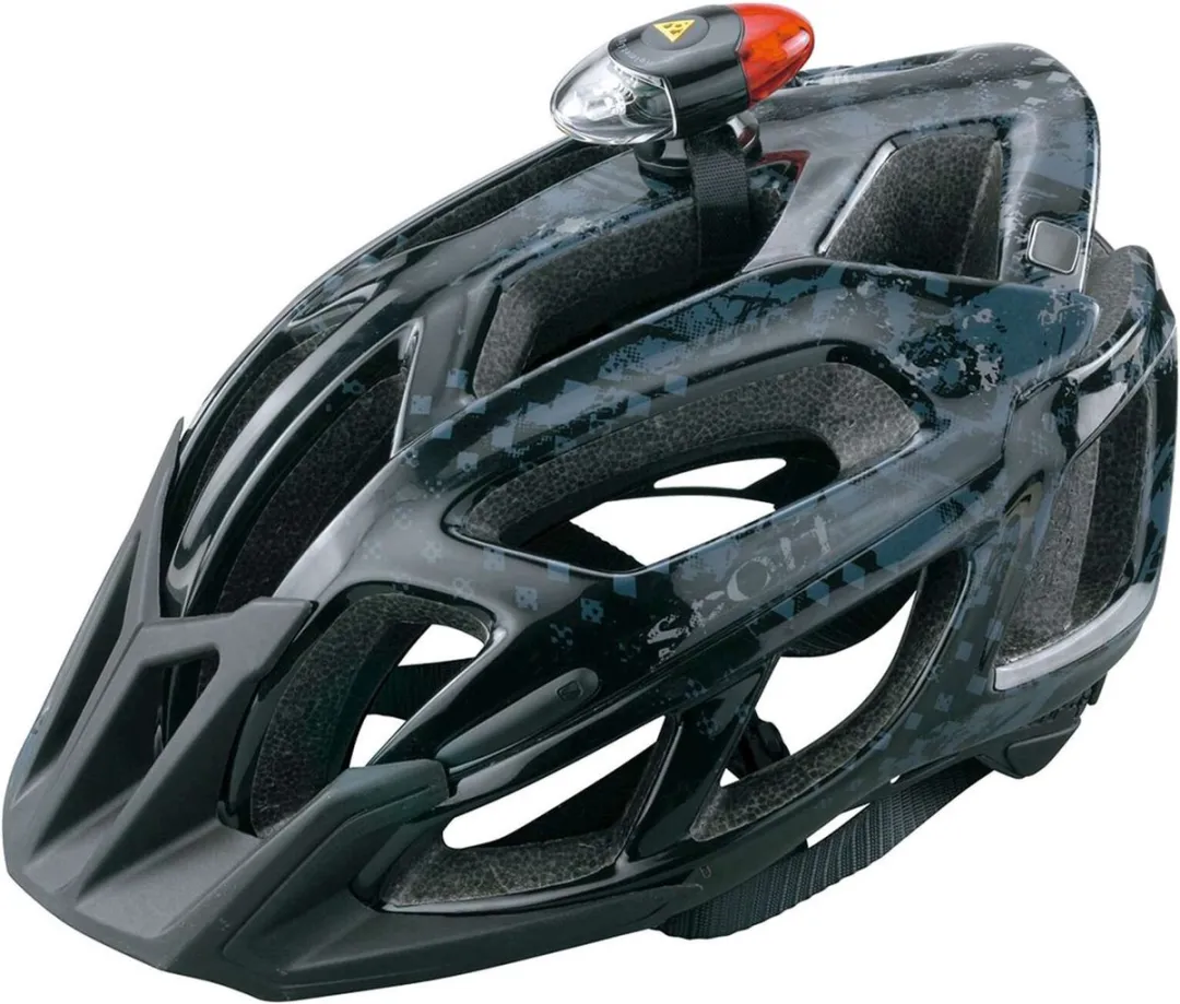Topeak Headlux Helmlamp - 4 LED - Zwart