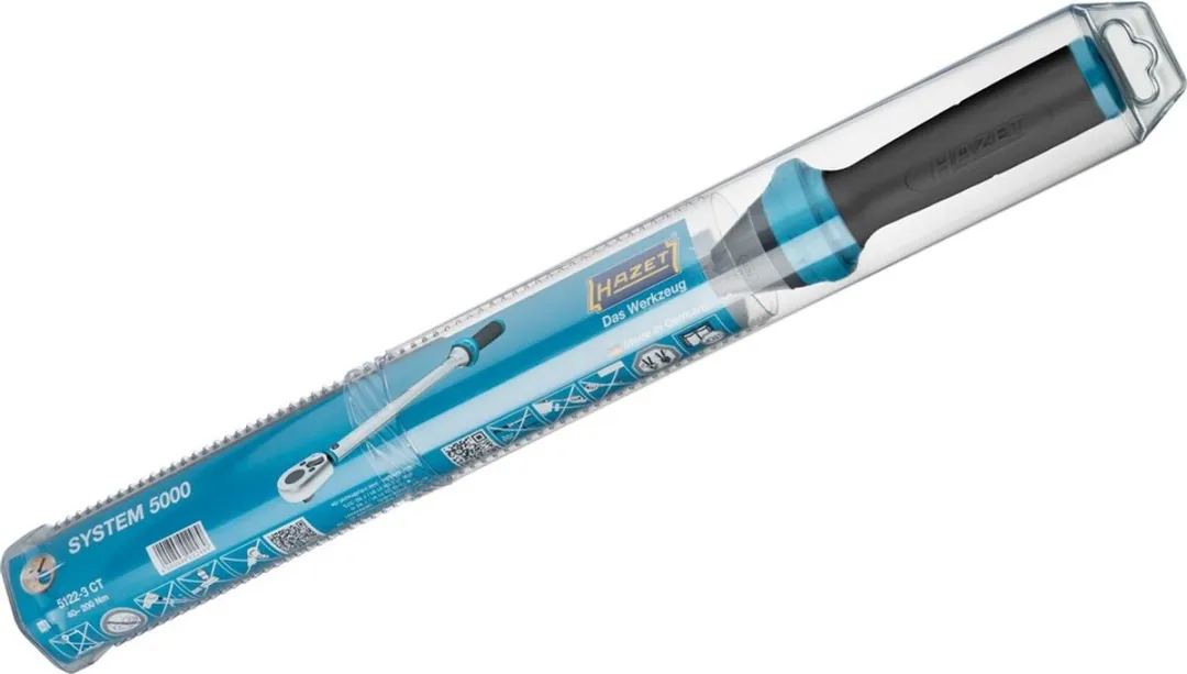 Hazet Momentsleutel 3/4" 300-800 Nm - Blauw/Zilver/Zwart