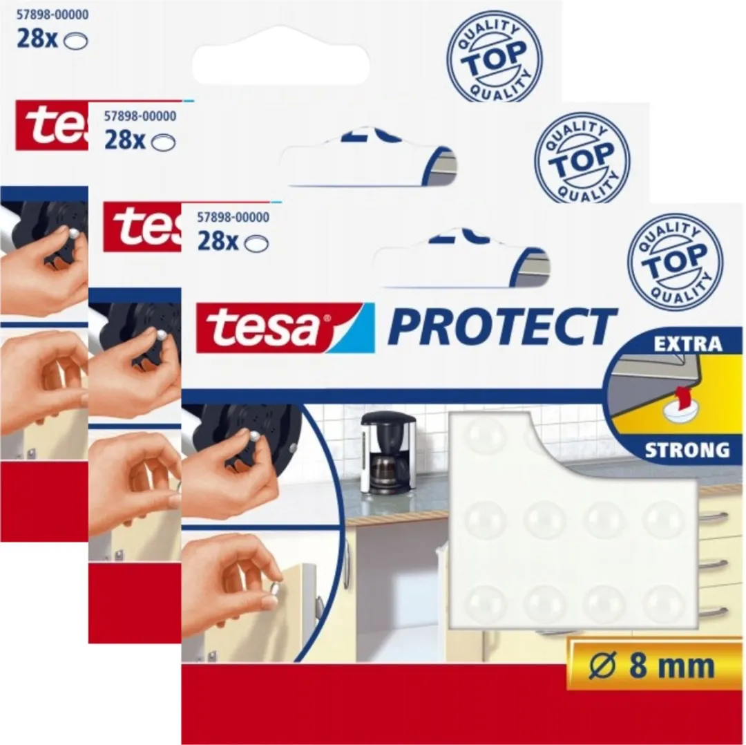 Tesa Protect Extra Strong Stootdoppen 8mm