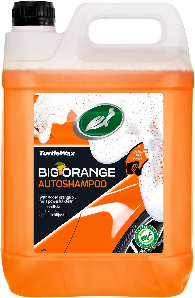 Turtle Wax Big Orange Auto Shampoo 5L - Oranje