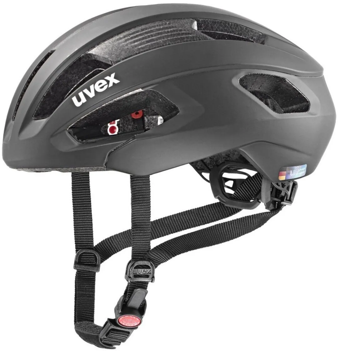 Uvex Rise CC Fietshelm - Maat 52-56 - All Black