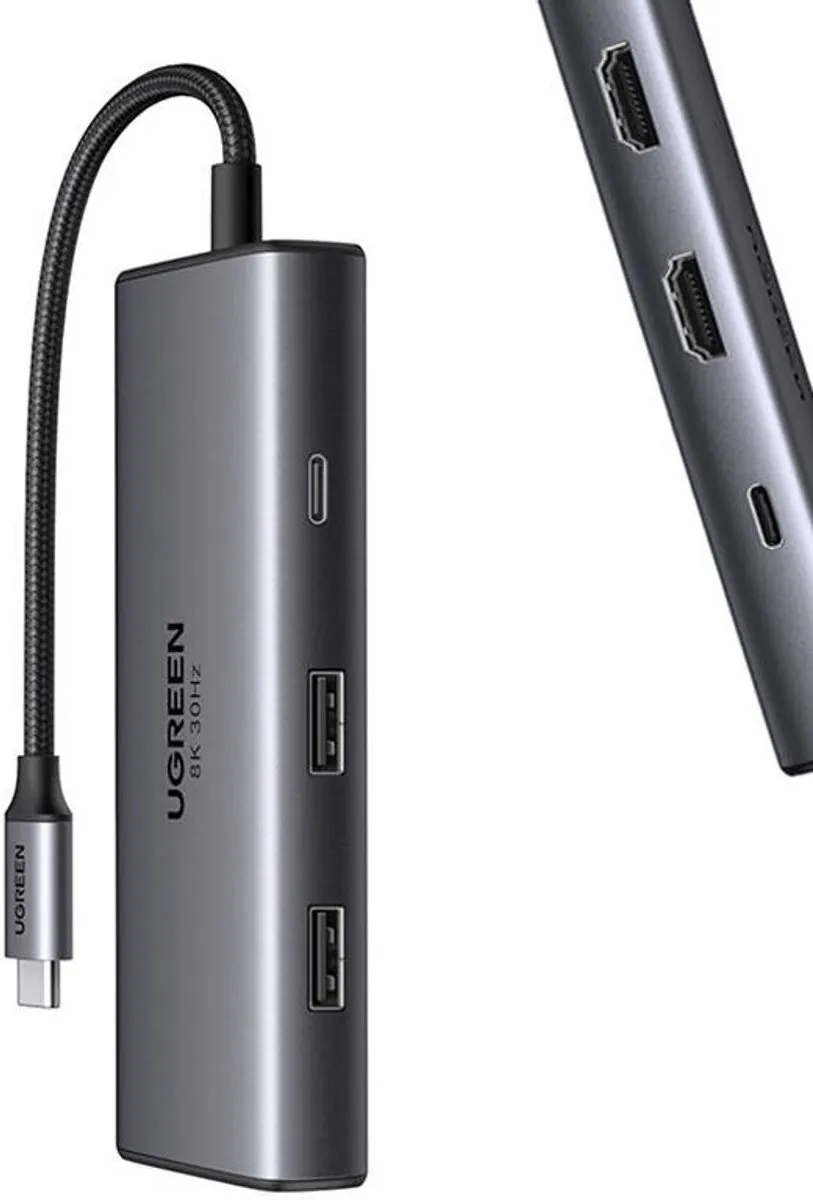 UGREEN Adapter Hub USB-C 6-in-1