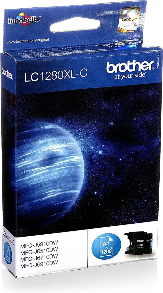 Brother LC-1280XLC Inktcartridge