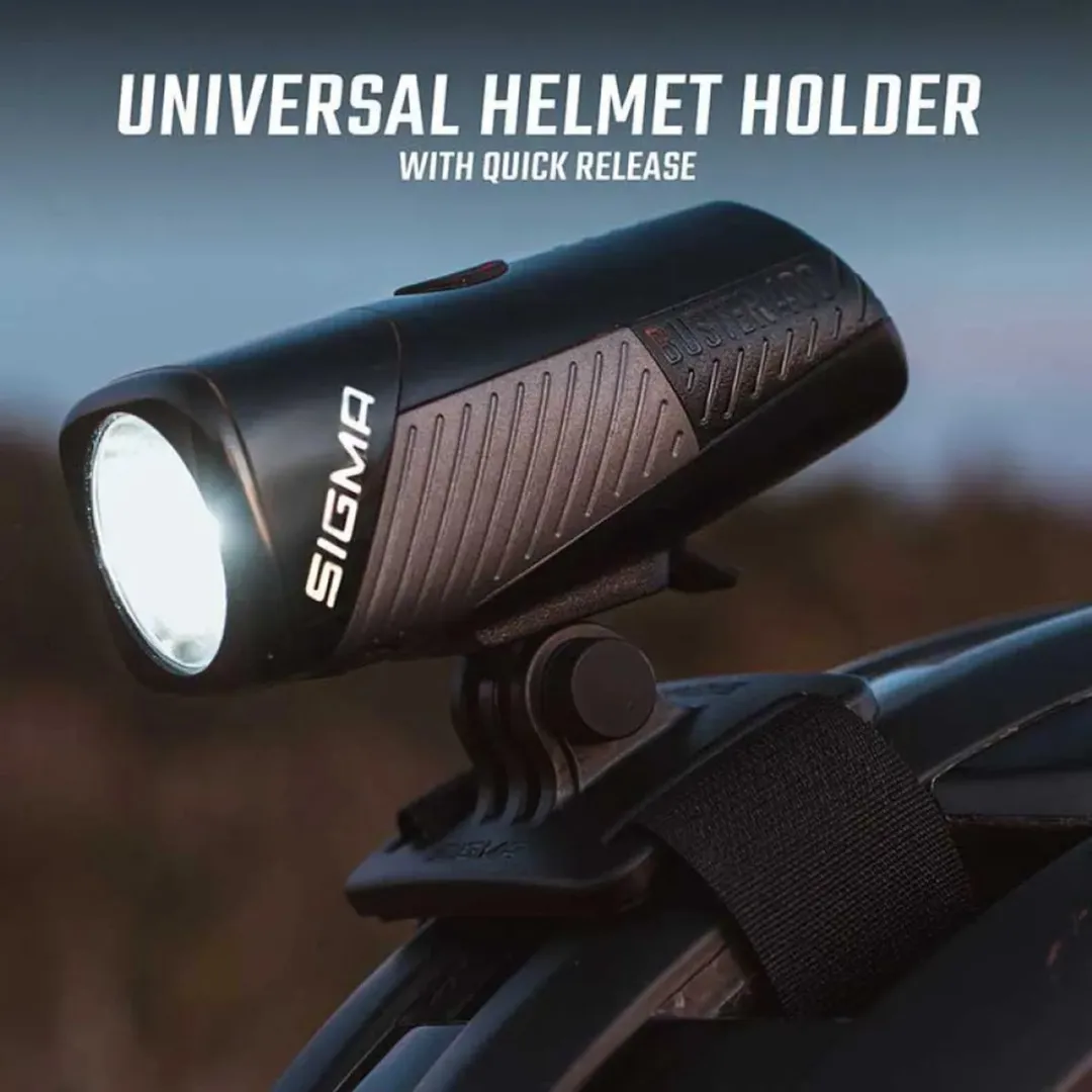 Sigma Buster 400 HL Koplamp - Zwart