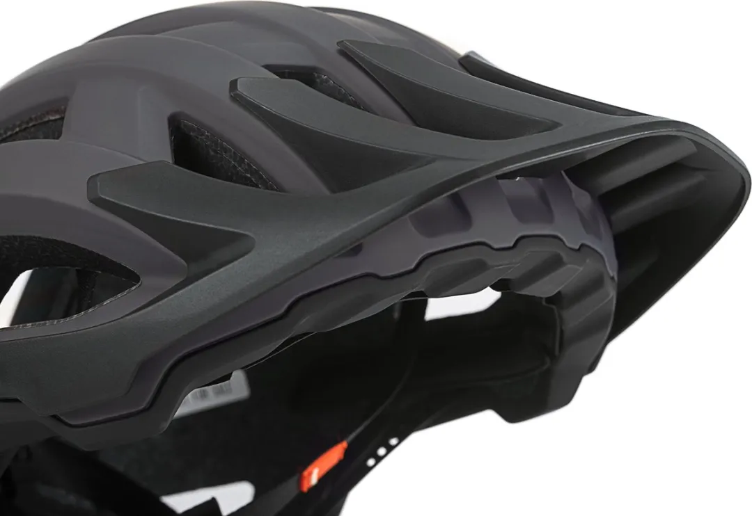 Cube Mountainbikehelm Rook - 18 Ventilatiegaten - M - Zwart/Oranje/Blauw