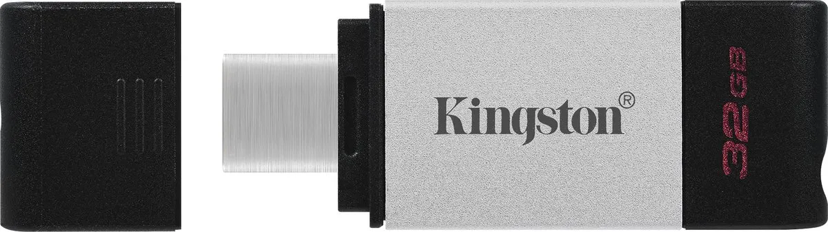 Kingston DataTraveler DT80 USB-stick 32GB - Zwart