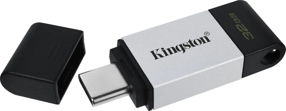 Kingston DataTraveler DT80 USB-stick 32GB - Zwart