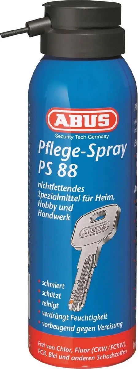 ABUS Vetvrije Onderhoudsspray 125ml - Blauw