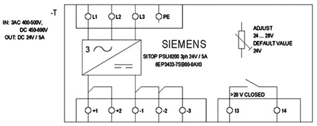 Siemens 6EP34347SB003AX0 DIN-rail Netvoeding 240W