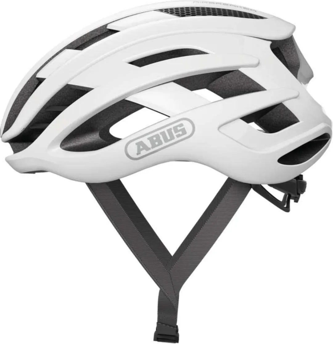 ABUS AirbBeaker Fietshelm M - Polar White Matt