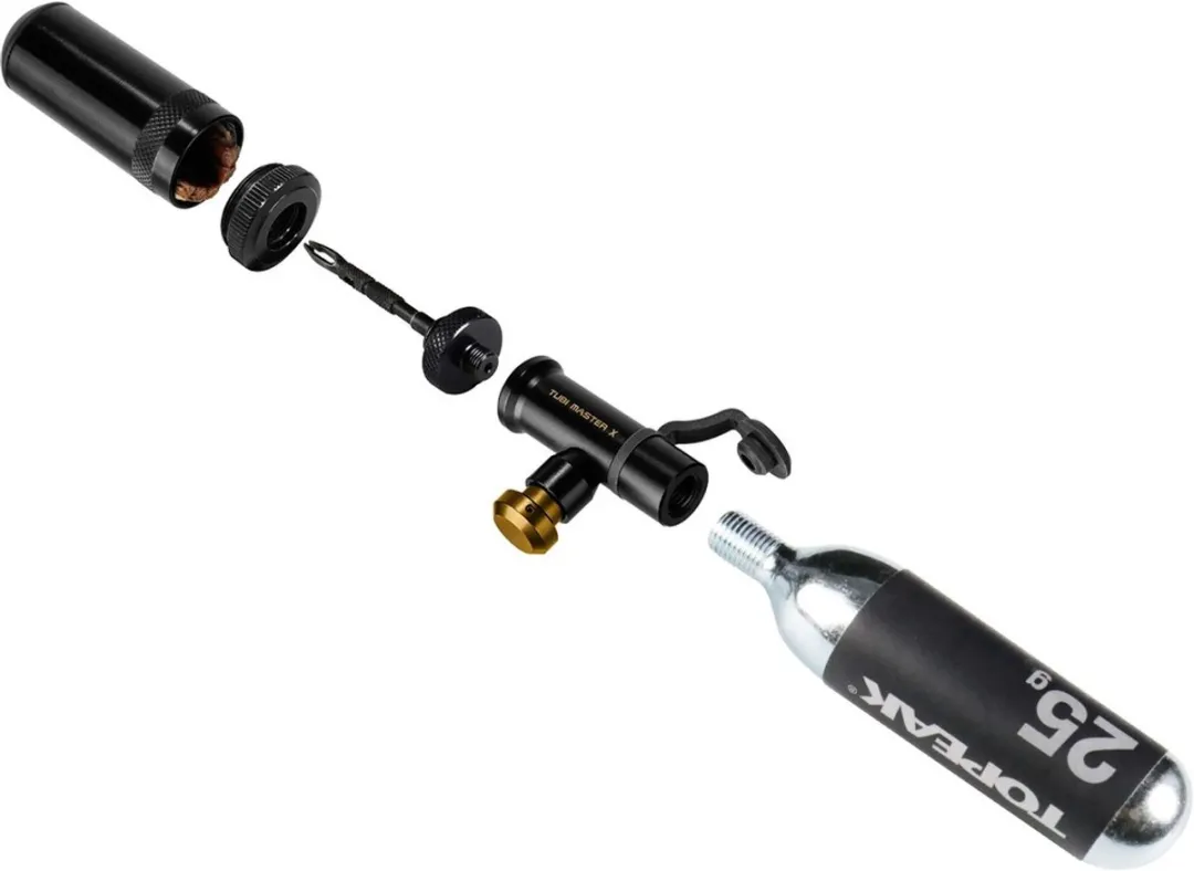 Topeak Tubi X CO2 Pomp - Zwart