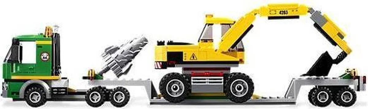 LEGO City Graafmachinetransport 4203 - 305 Stukken - afbeelding 5 van 6
