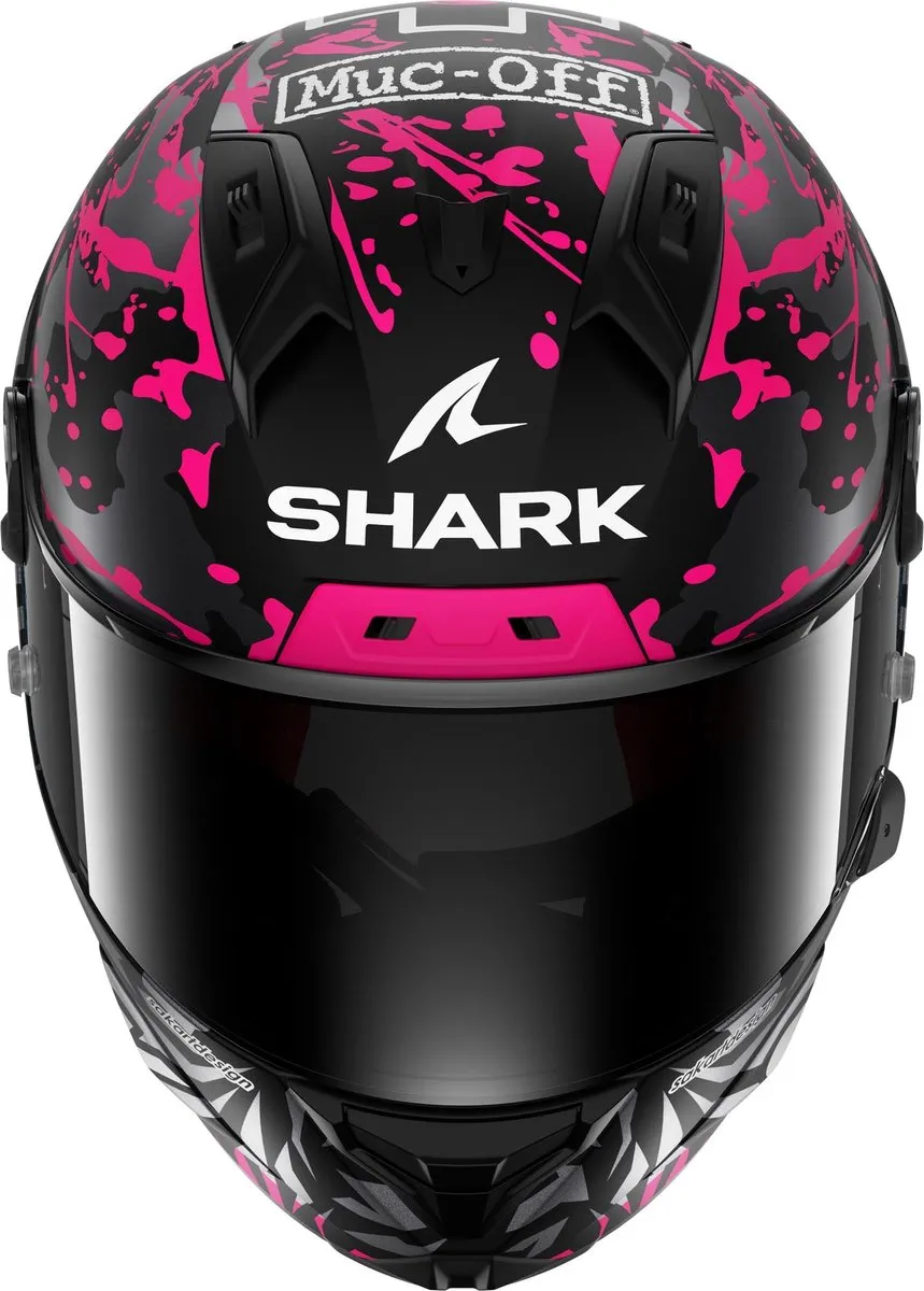 Shark Aeron GP FIM 2 Replica Carbon Helm - XS - Violet/Zwart