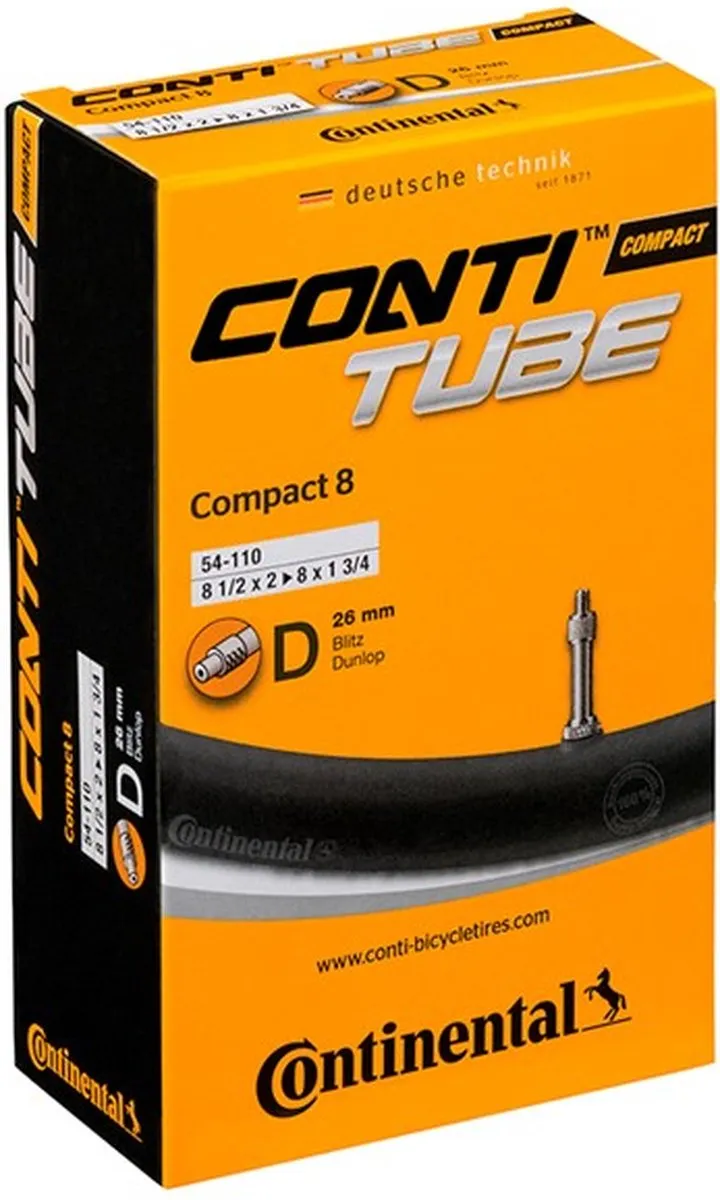 Continental Binnenband Fiets Hollands Ventiel 26.5mm - 8x1/2x2
