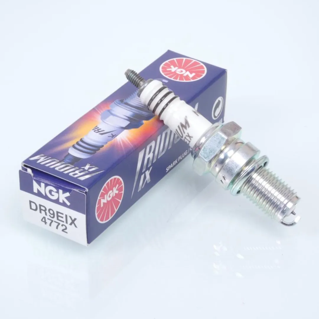 NGK DR9EIX Bougie Kawasaki GPZ 500 - 1987-2002 - Wit