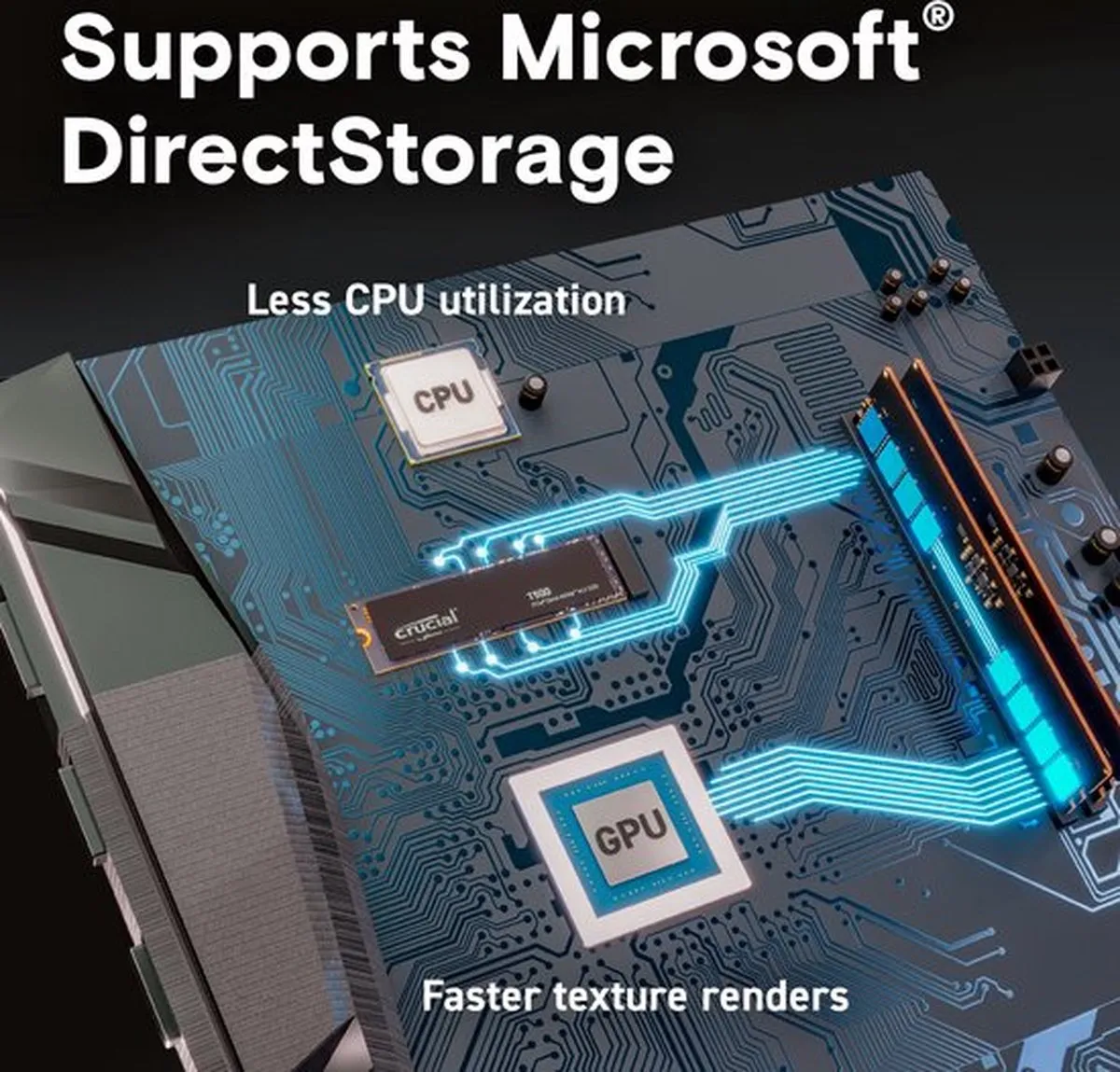 Crucial T500 CT2000T500SSD8 M.2 SSD - 2TB
