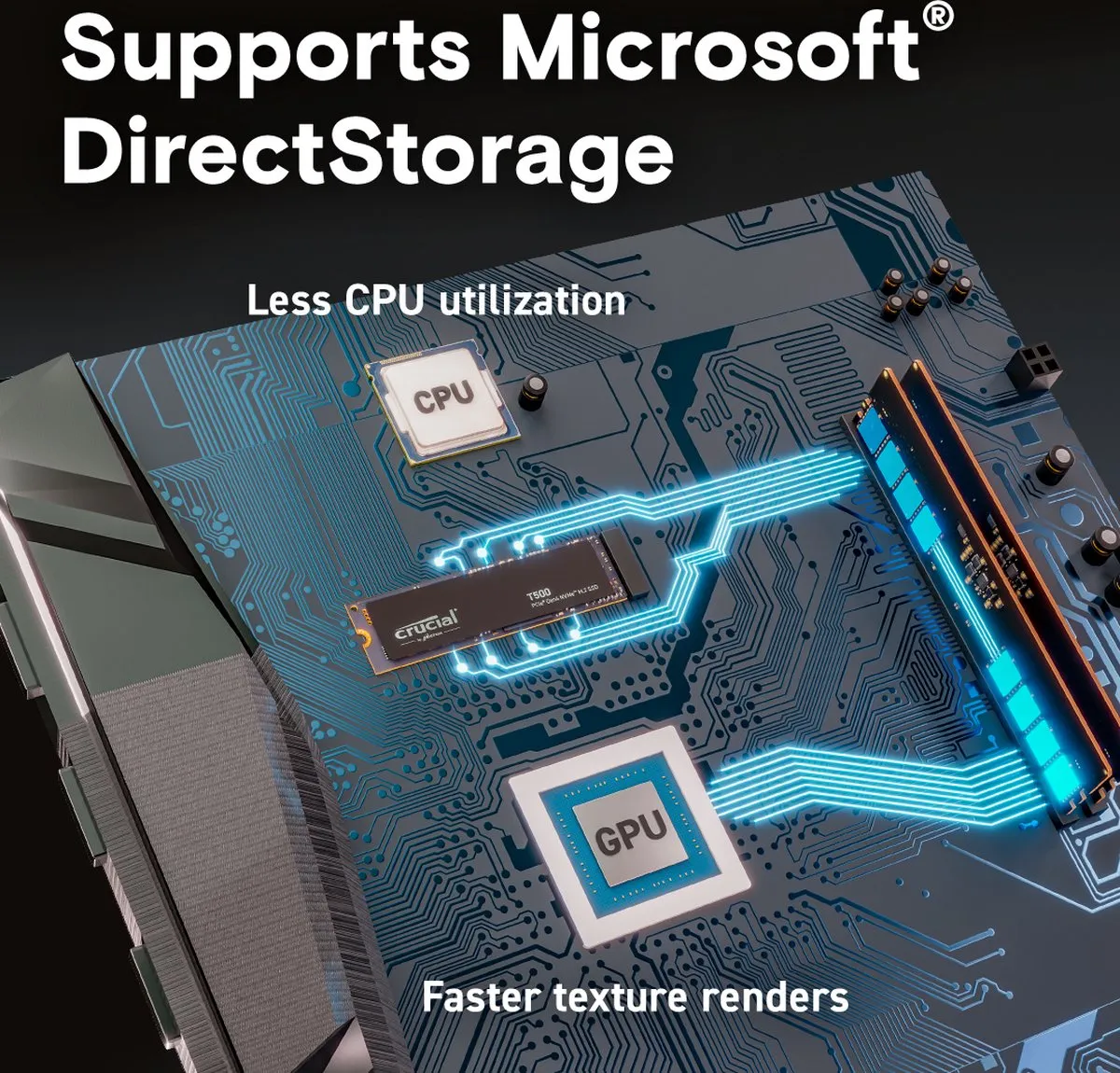 Crucial T500 CT2000T500SSD8 M.2 SSD - 2TB