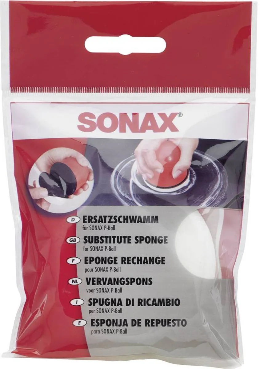 Sonax P-Ball Polijstbal Spons - 1 Stuk