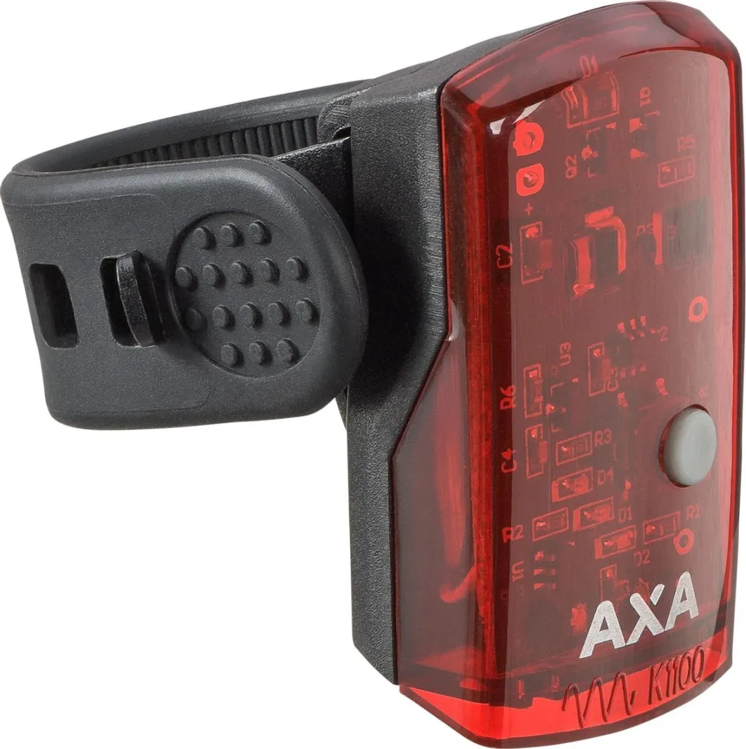 AXA Greenline 40 Lux Fietsverlichting USB Oplaadbaar - Zwart